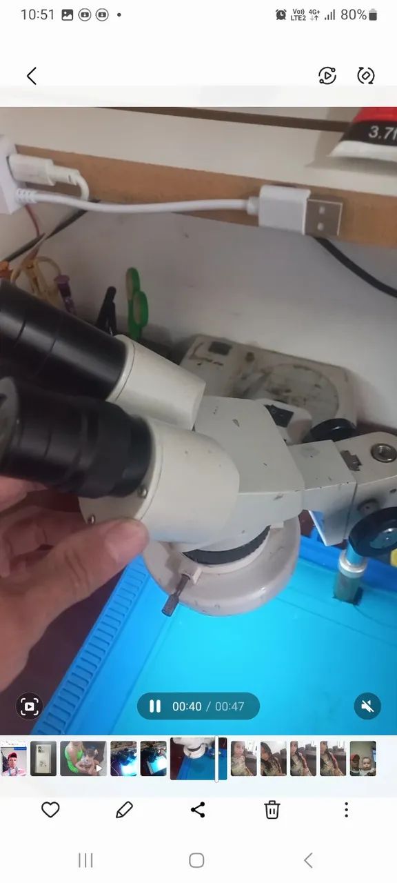 Microscópio binocular  - Foto 3