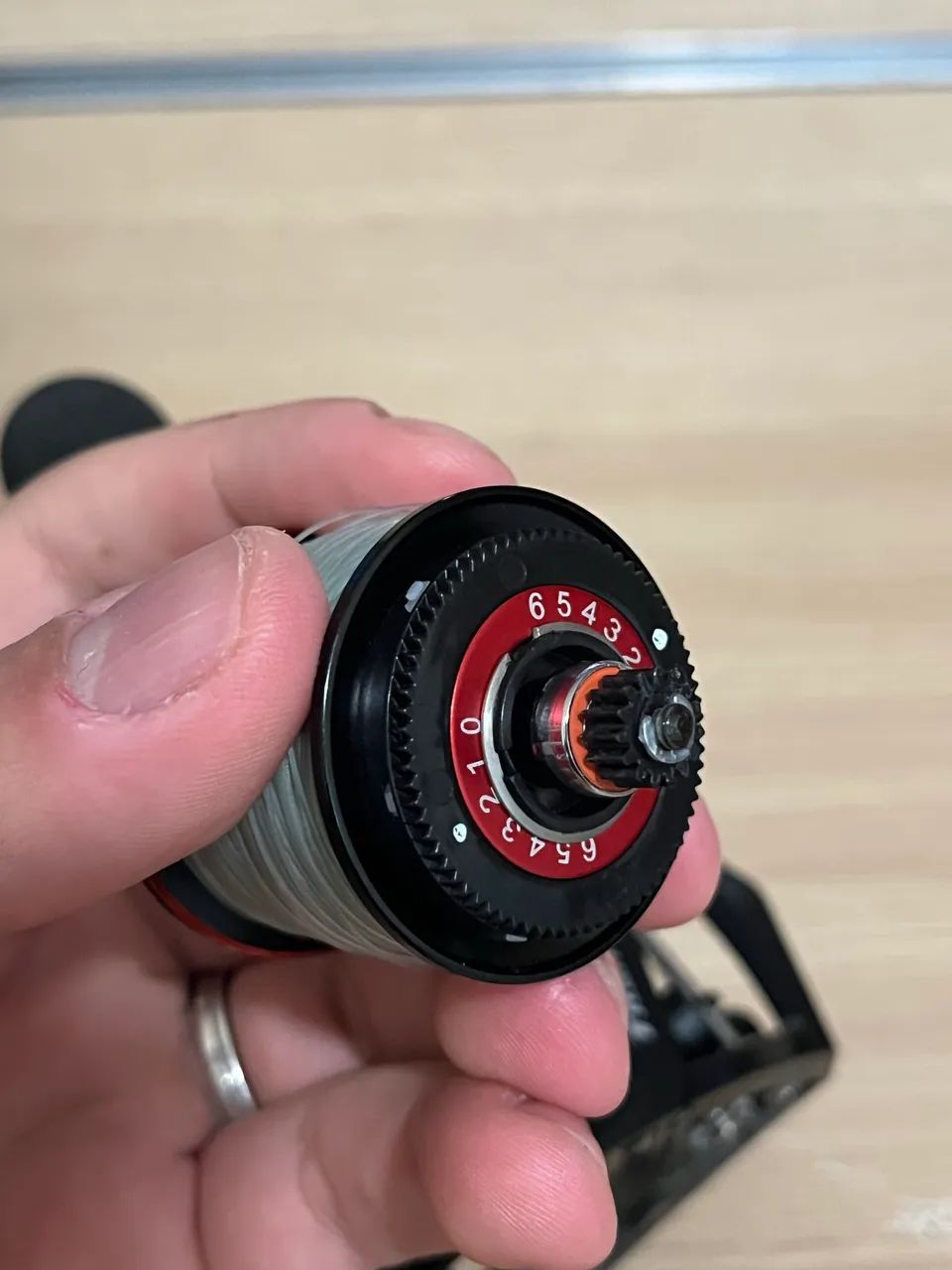 Carretilha Johncoo MT 200 - Rolamentos Cerâmicos + Pouquíssimo Uso - Foto 6