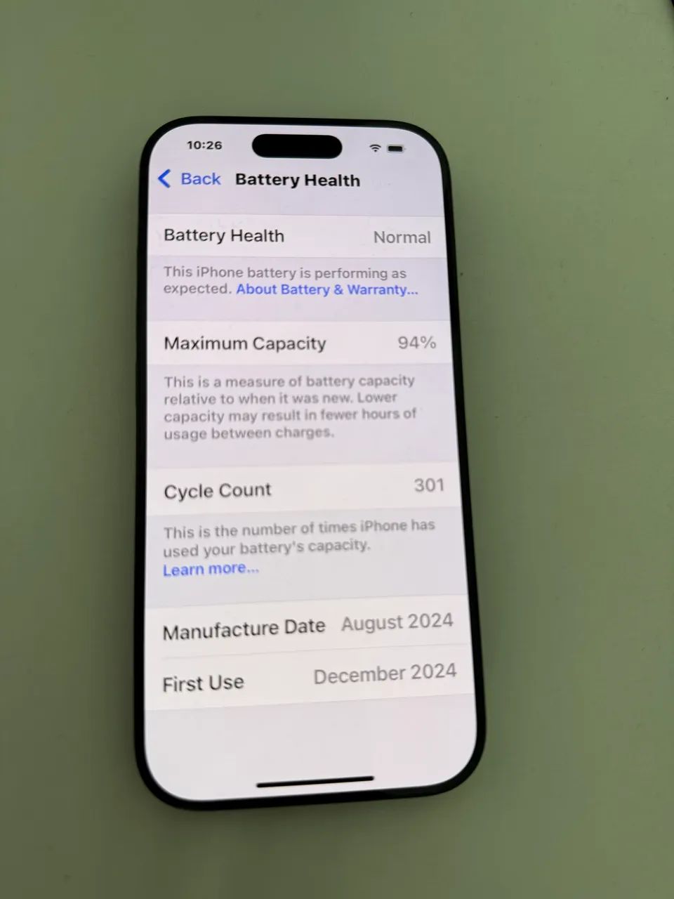 iPhone 16 pro - 128GB - Black Titanium - Foto 2