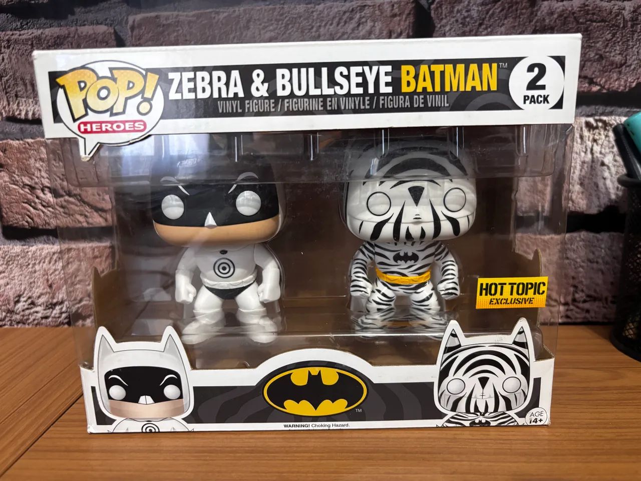 Funko Batman Raro - Zebra e Bullseye 
