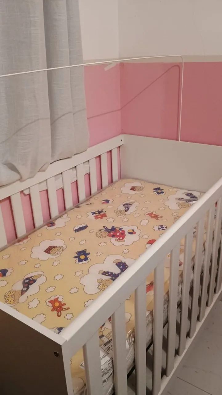 Vendo berço 2 em 1 e colchão  - Foto 2