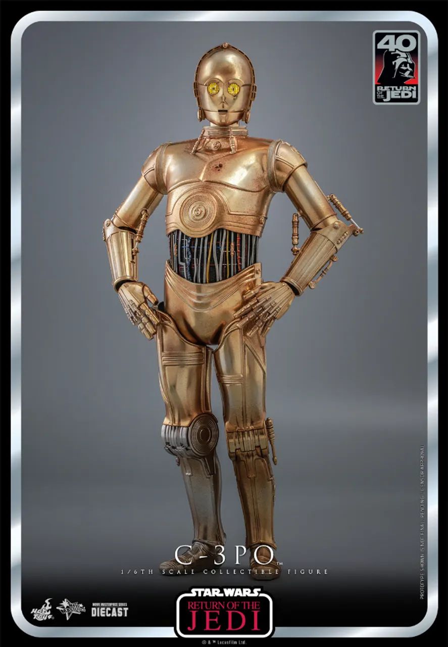 Hot Toys - C-3PO Diecast - Return of the Jedi - Star Wars