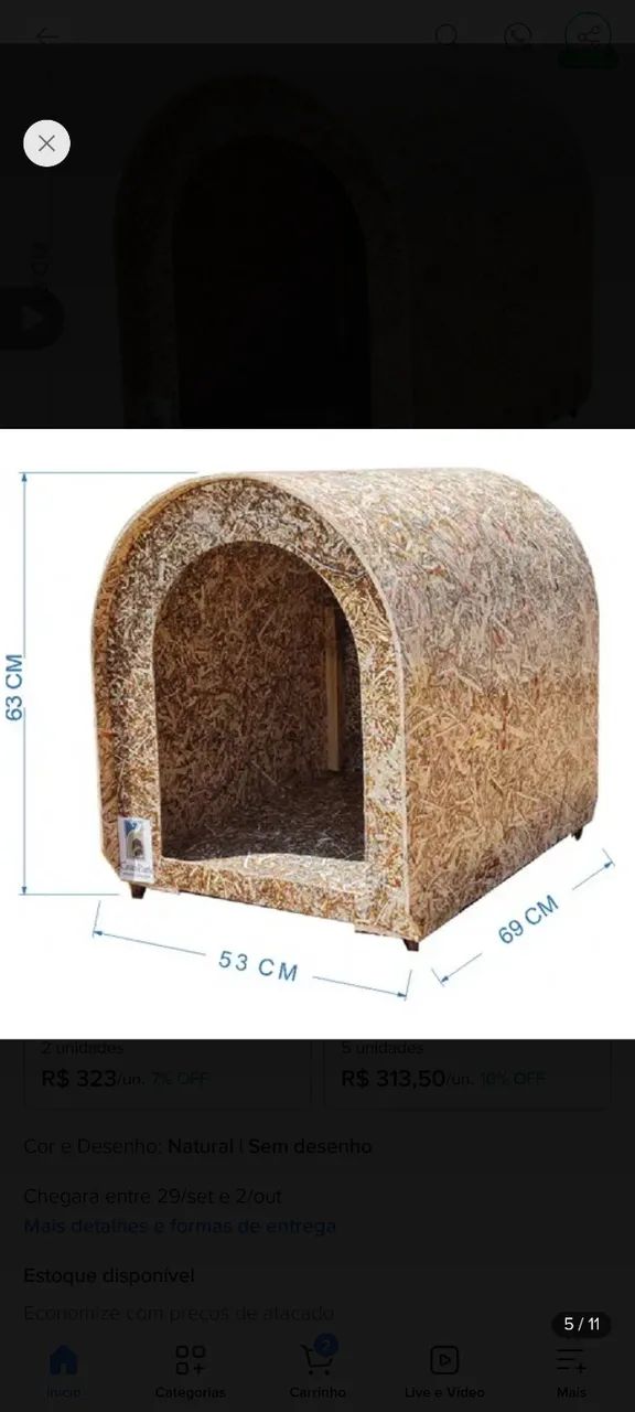 Casinha de cachorro