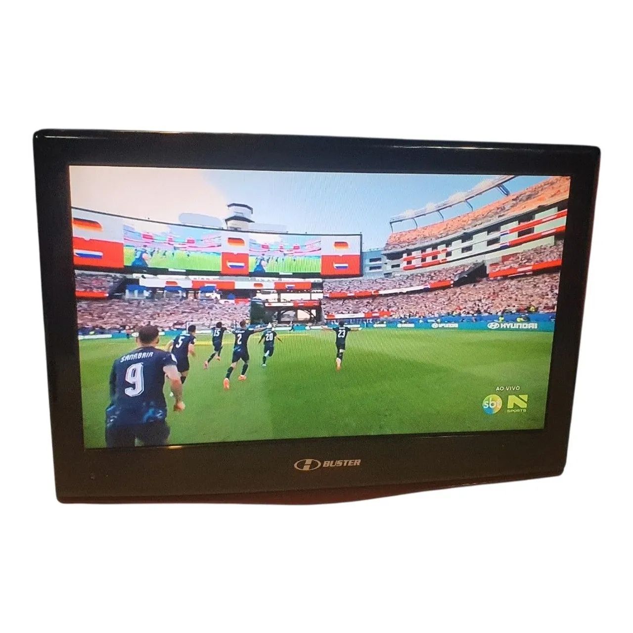 TV H-Buster 22" Pol. Funciona Mas Precisa de Conversor Digital - Foto 5