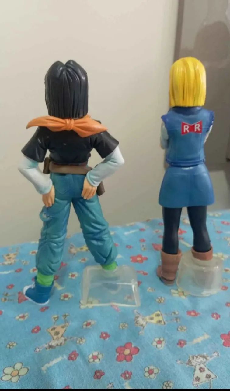 Action Figure Dragon Ball - Android 17 e Android 18 - Foto 2