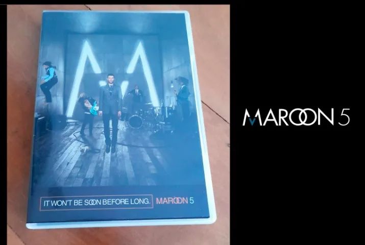 DVD duplo Marron 5 It Won't be soon before Long