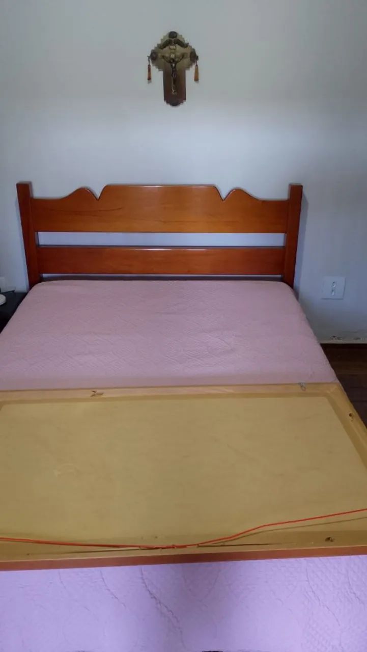 Jogo de quarto guarda roupa e cama
