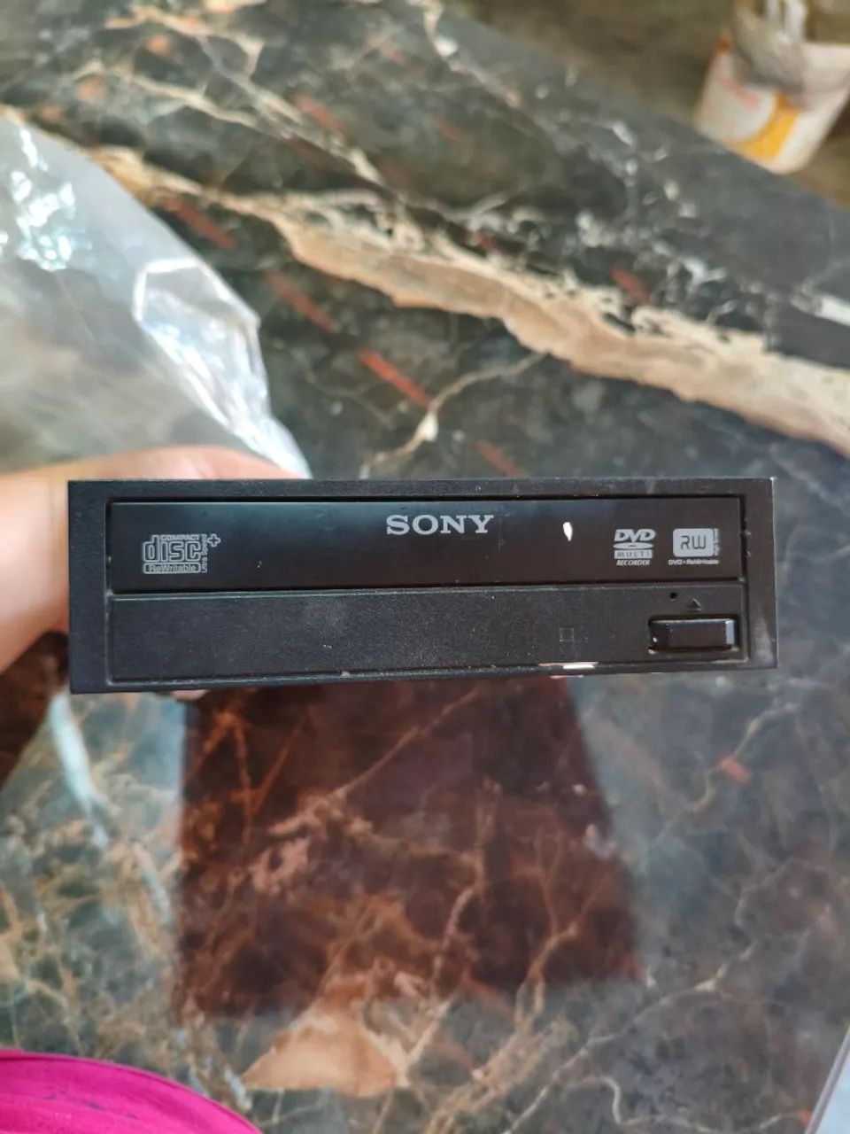 Lote Peças PC: Leitor DVD SATA + Kit Processador e RAM