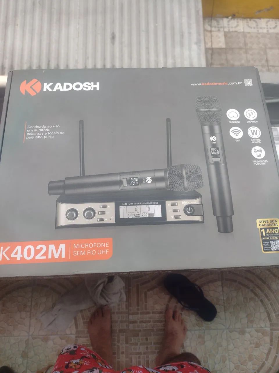 Microfone kadosh ,mesa de som e caixinha de som