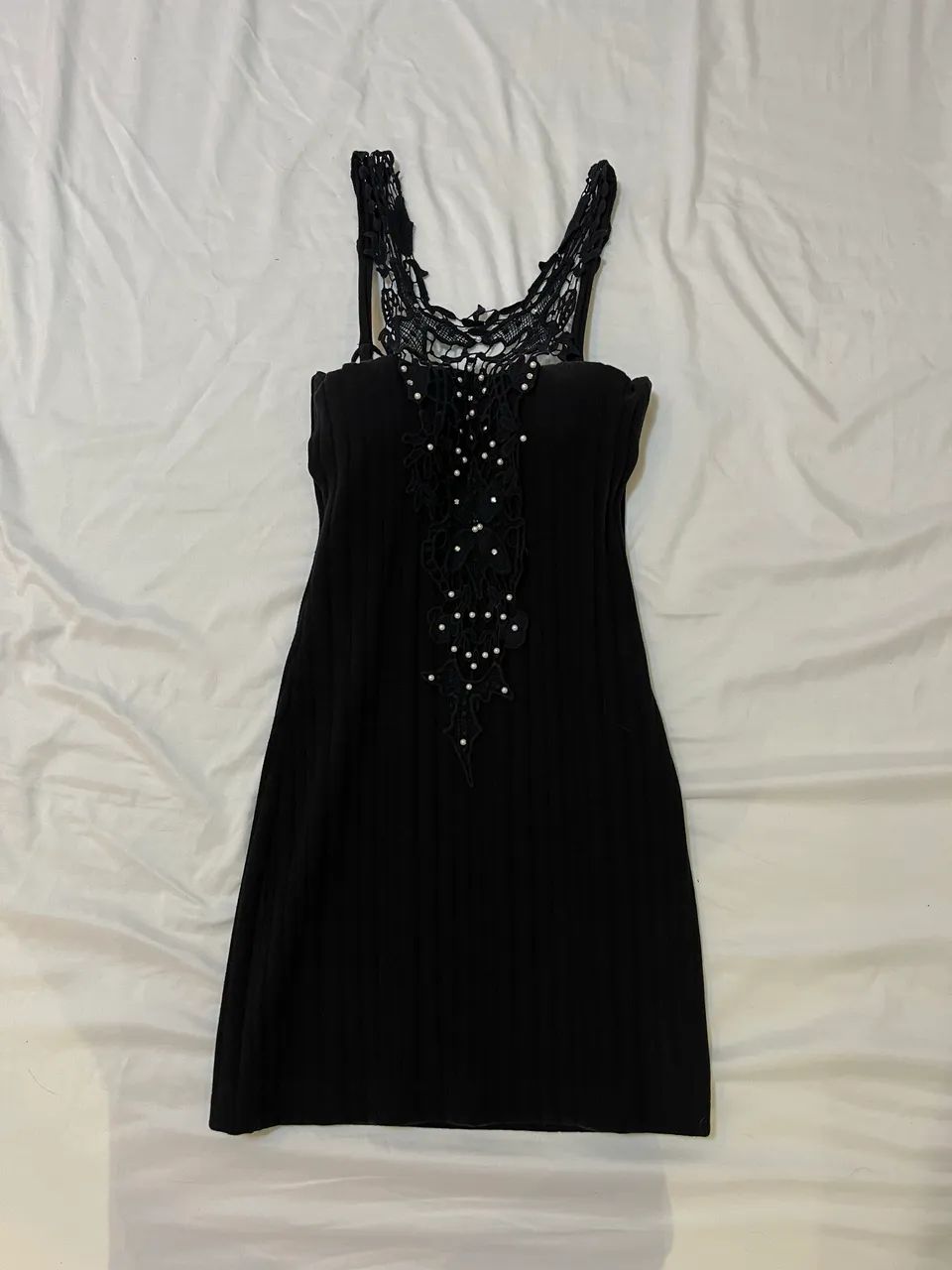 Vestido social preto