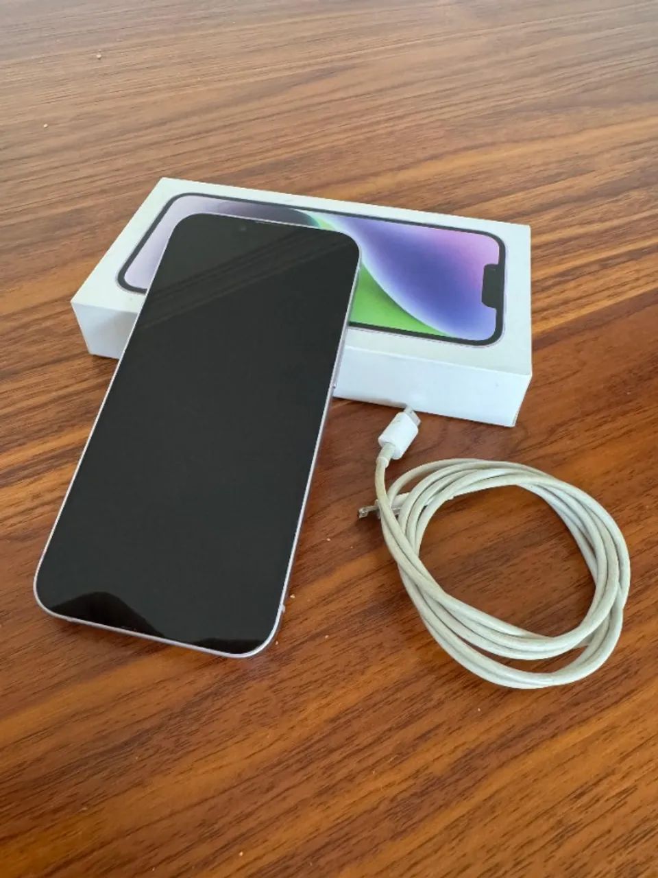 iPhone 14 lilas 128gb