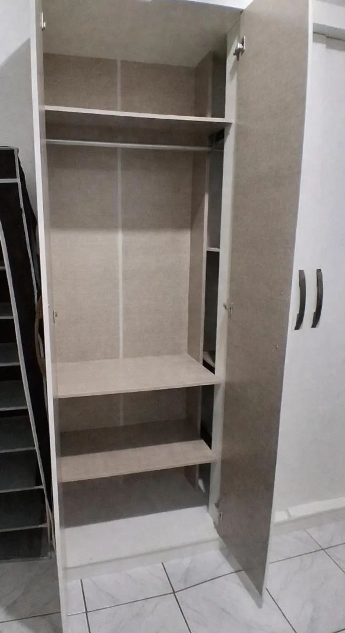 Guarda roupa roupeiro branco - Foto 2