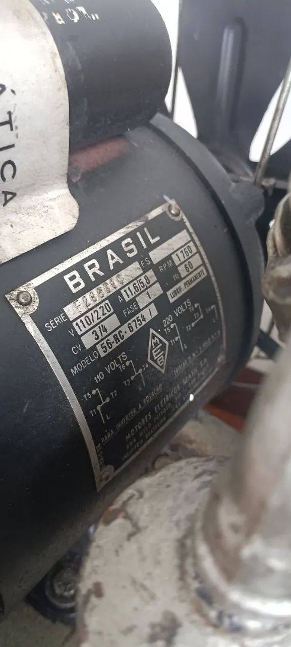 Compressor odontológico USADO ~40 lts - Foto 3