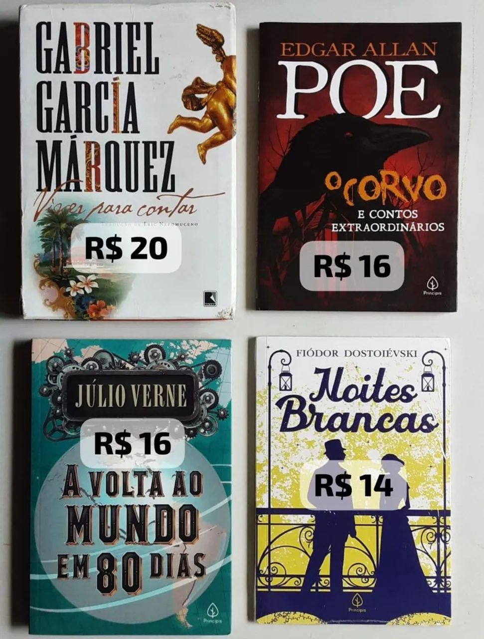 Livros clássicos.