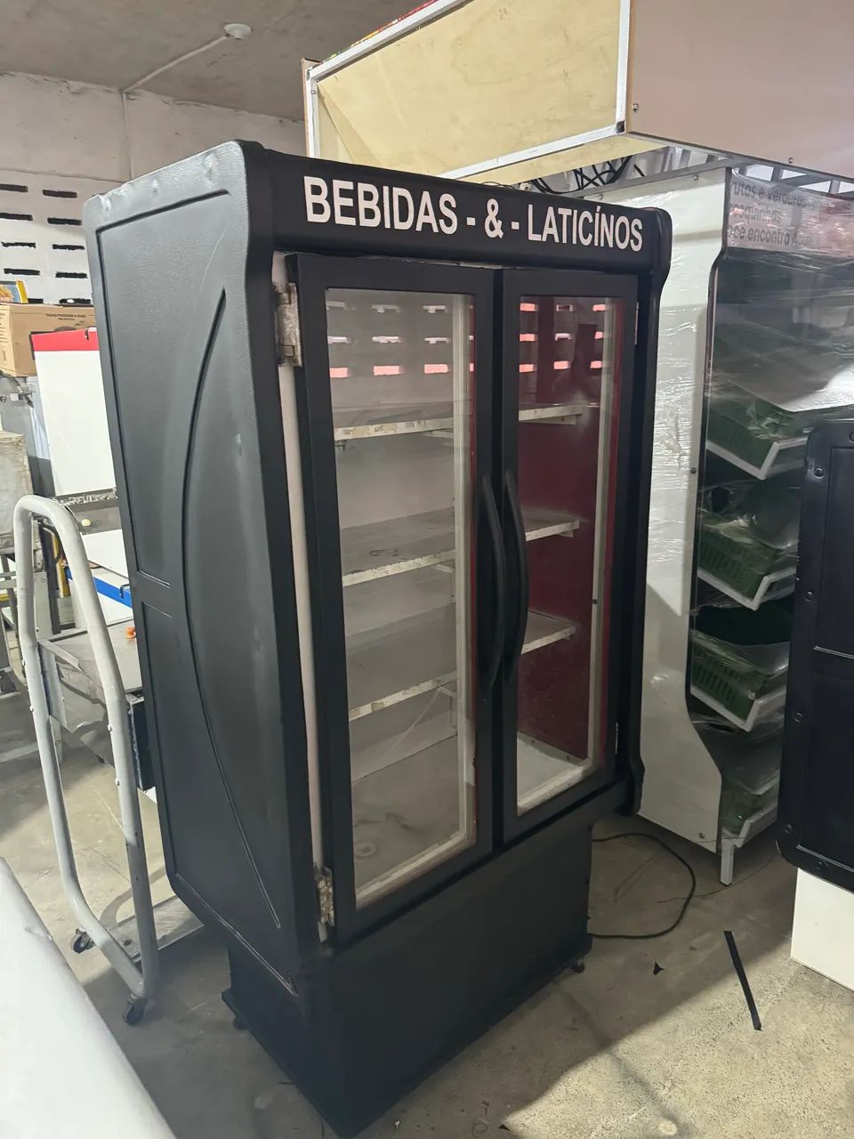 Geladeira auto serviço 2 portas placa  - Foto 4