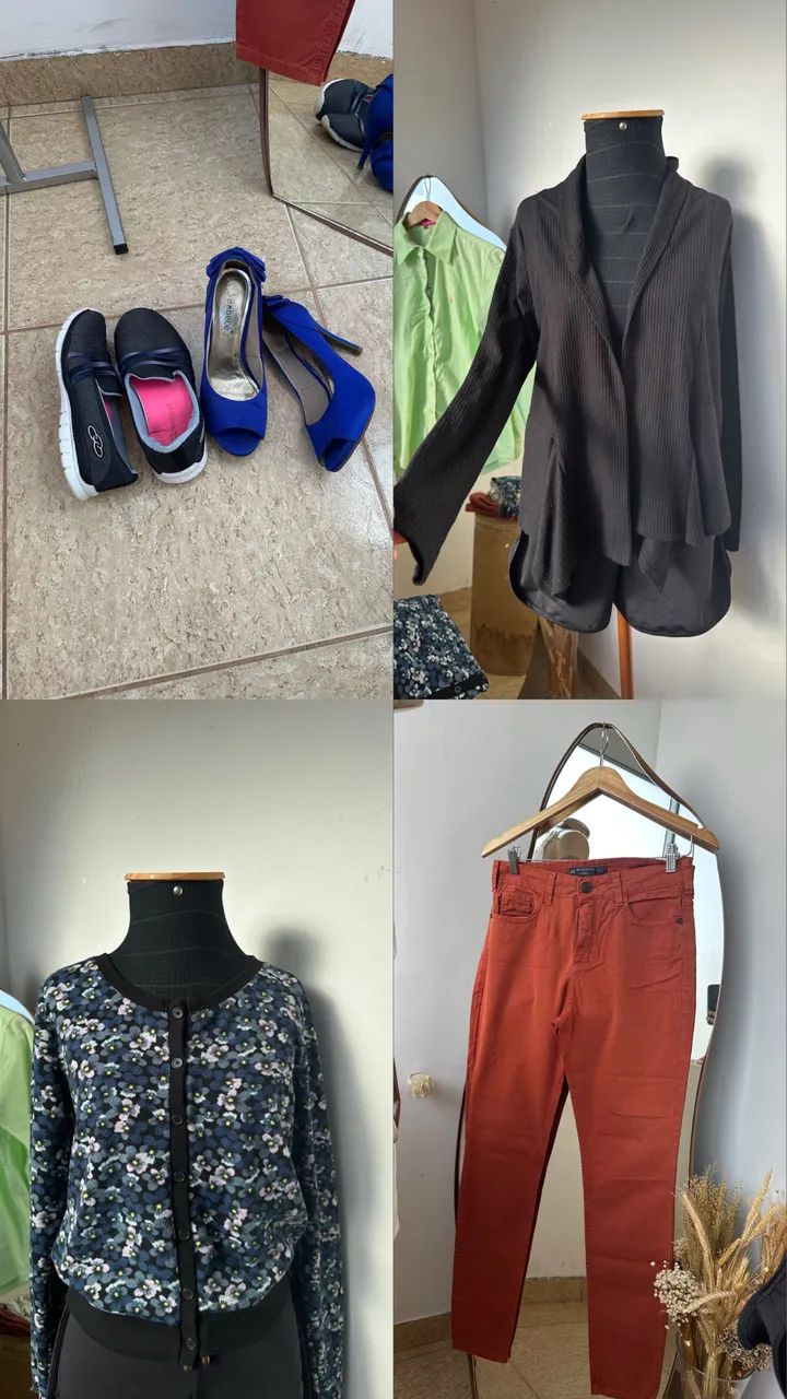 Lote de roupa diversas  feminina tam 38 40 42 - Foto 4