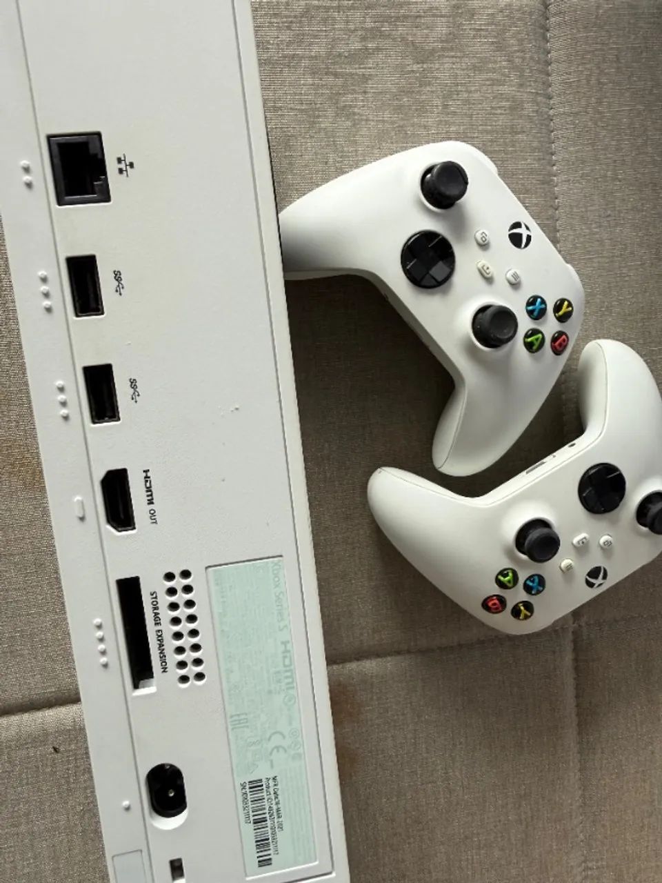 Xbox Series S com 2 Controles Troco - Foto 2