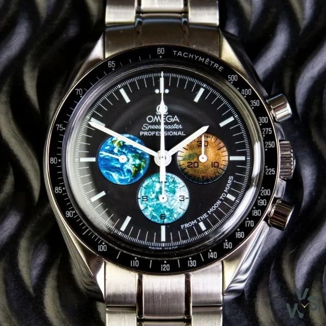 Relogio Omega Speedmaster Moon Fases da Lua Automatico