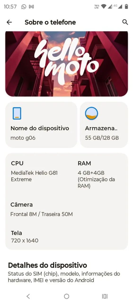 Vendo celular Motorola 