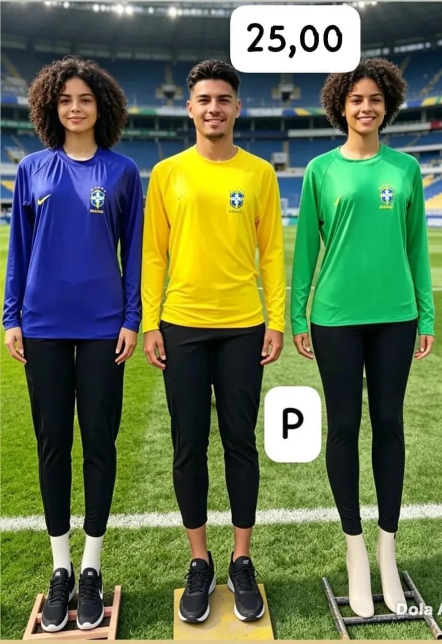 Blusas unissex do Brasil  - Foto 4