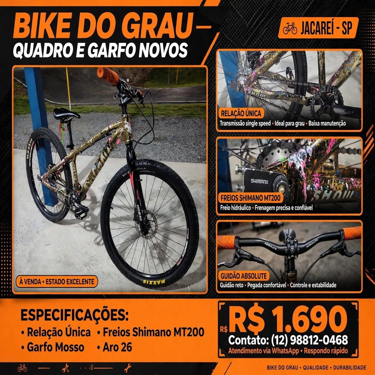 Bike do grau 