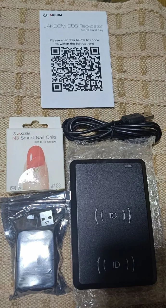 Anel inteligente smart Jakcom R5 NFC tamanho 13 + Replicador IC/ID/ID2+ N3  Smart chip - Foto 3