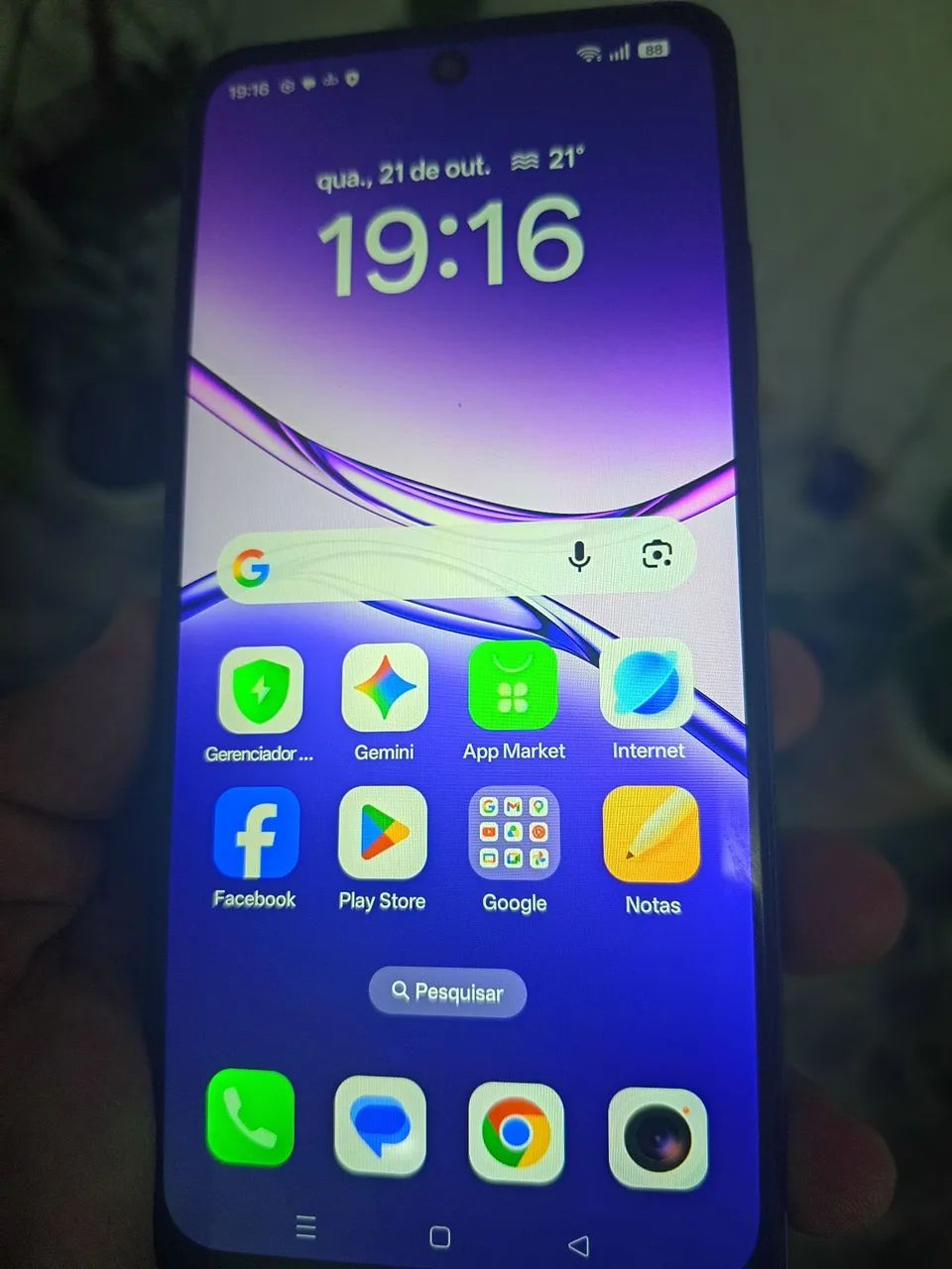 Smartphone com NF, caixa e carregador original  - Foto 4