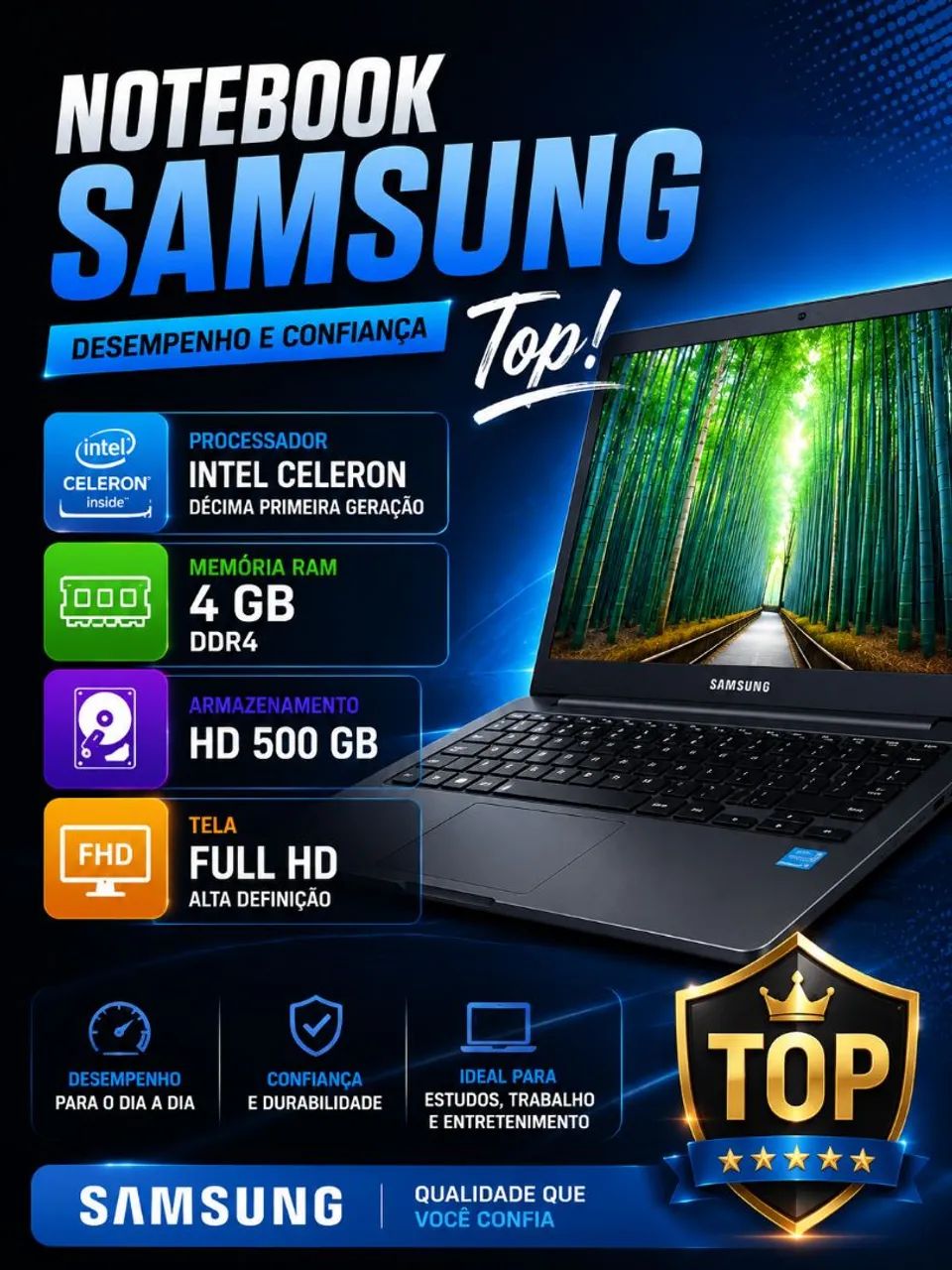 Vendo notebook Samsung 
