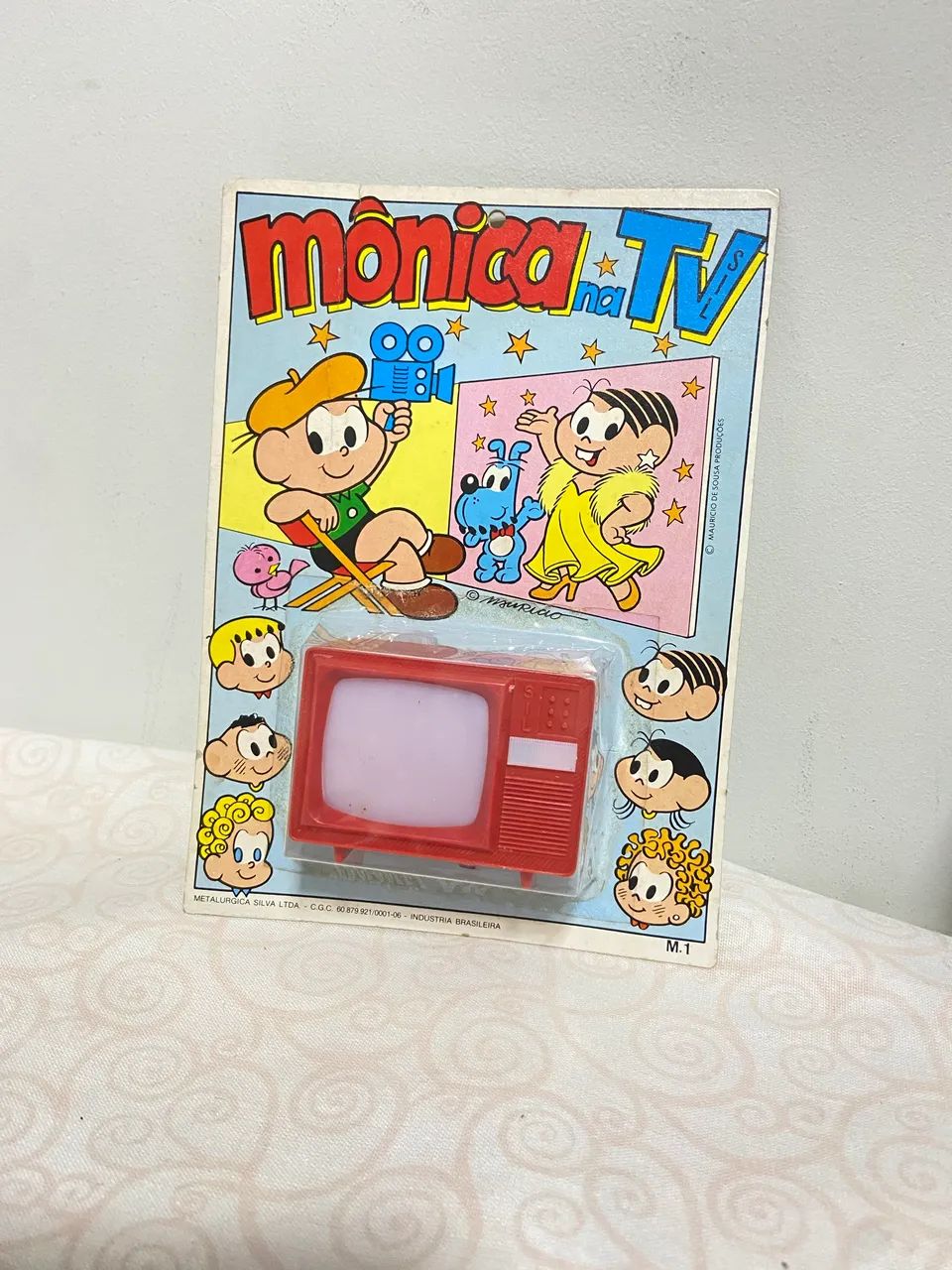 Turma da Mônica Mini Tv Retrô 