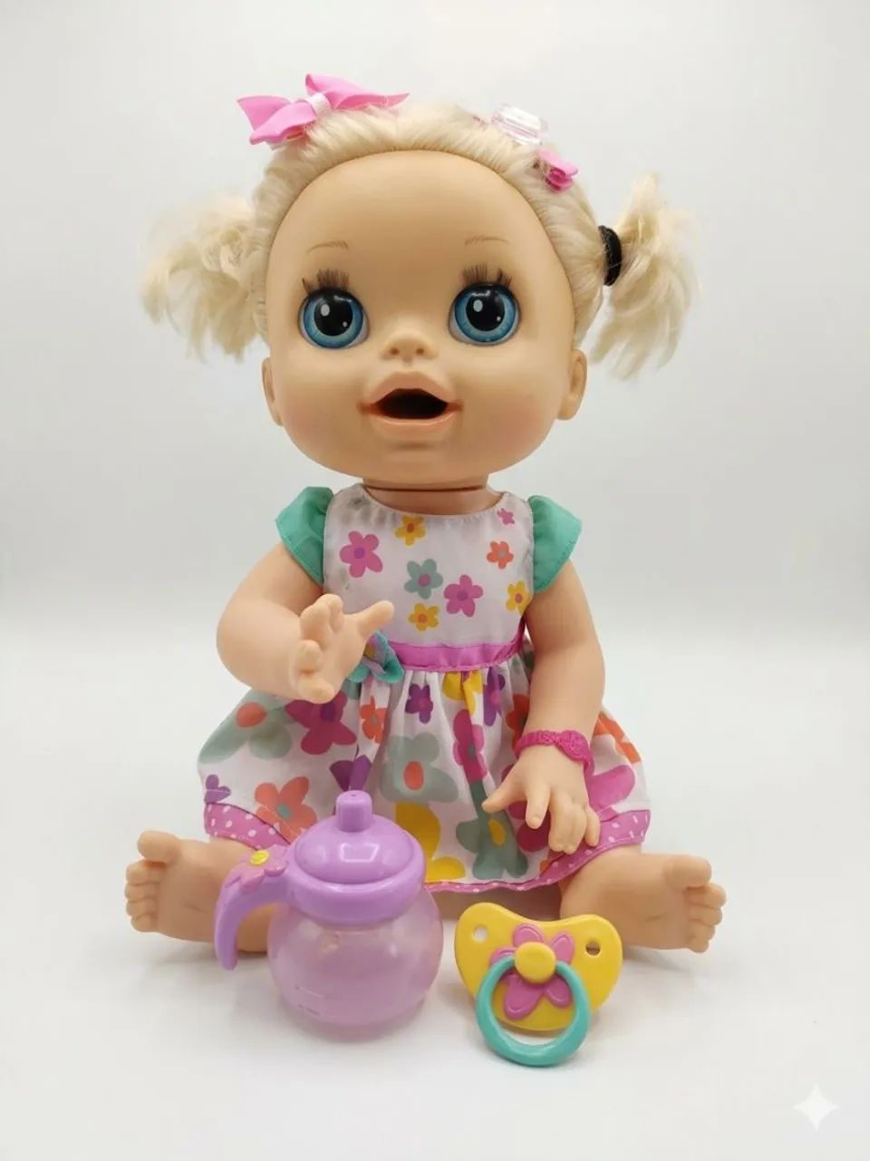 Boneca Baby Alive comer e brincar  - Foto 2