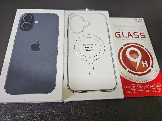 iPhone 17 - 256GB (Preto) - LACRADO E COM NF - Celulares e