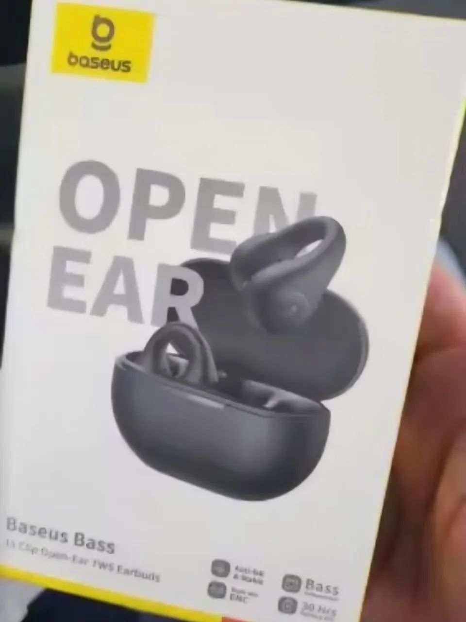 Fone de Ouvido Bluetooth Baseus Bass 15 Clip - Foto 2