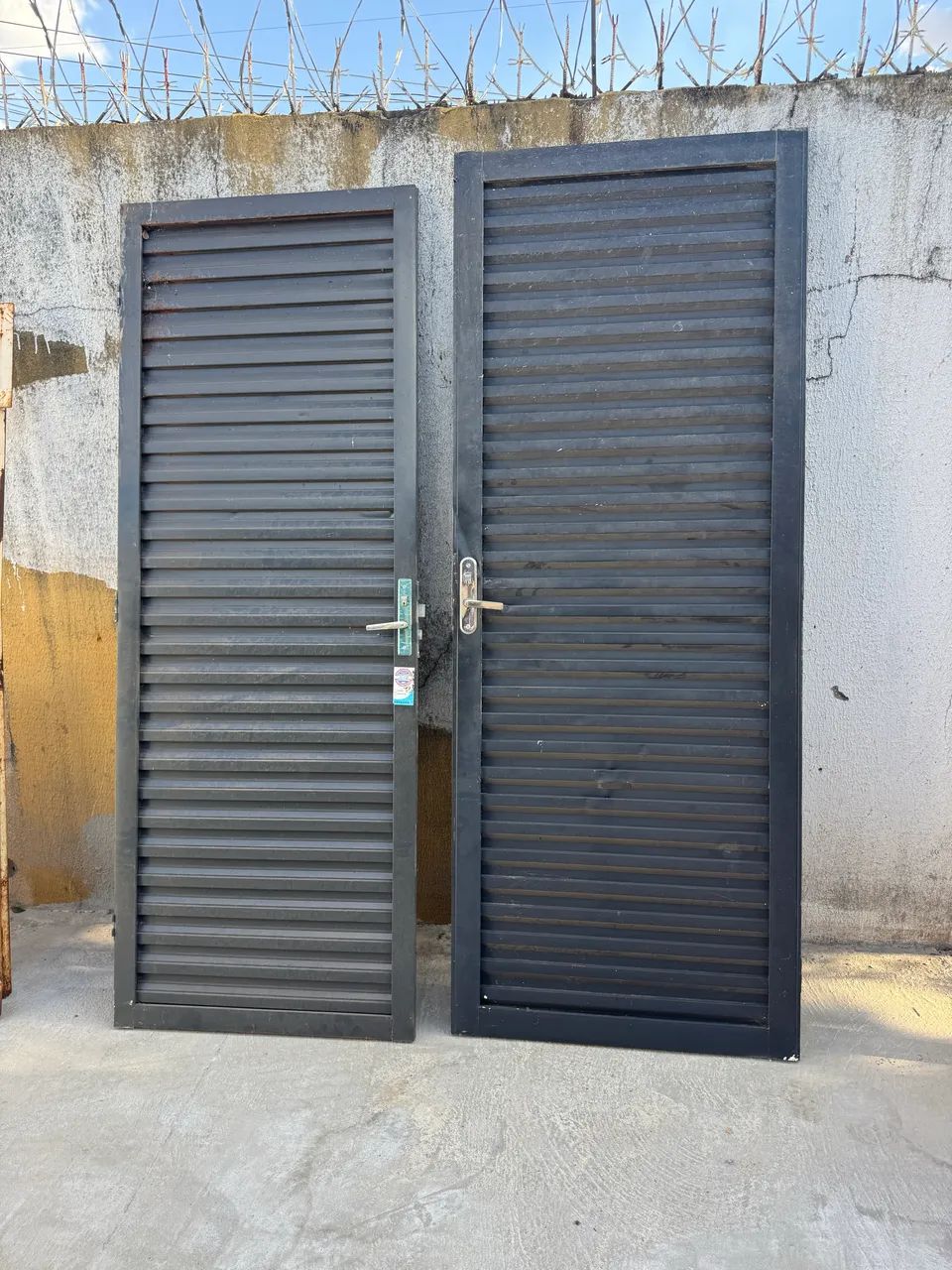 Portão e portas de aço - Foto 3