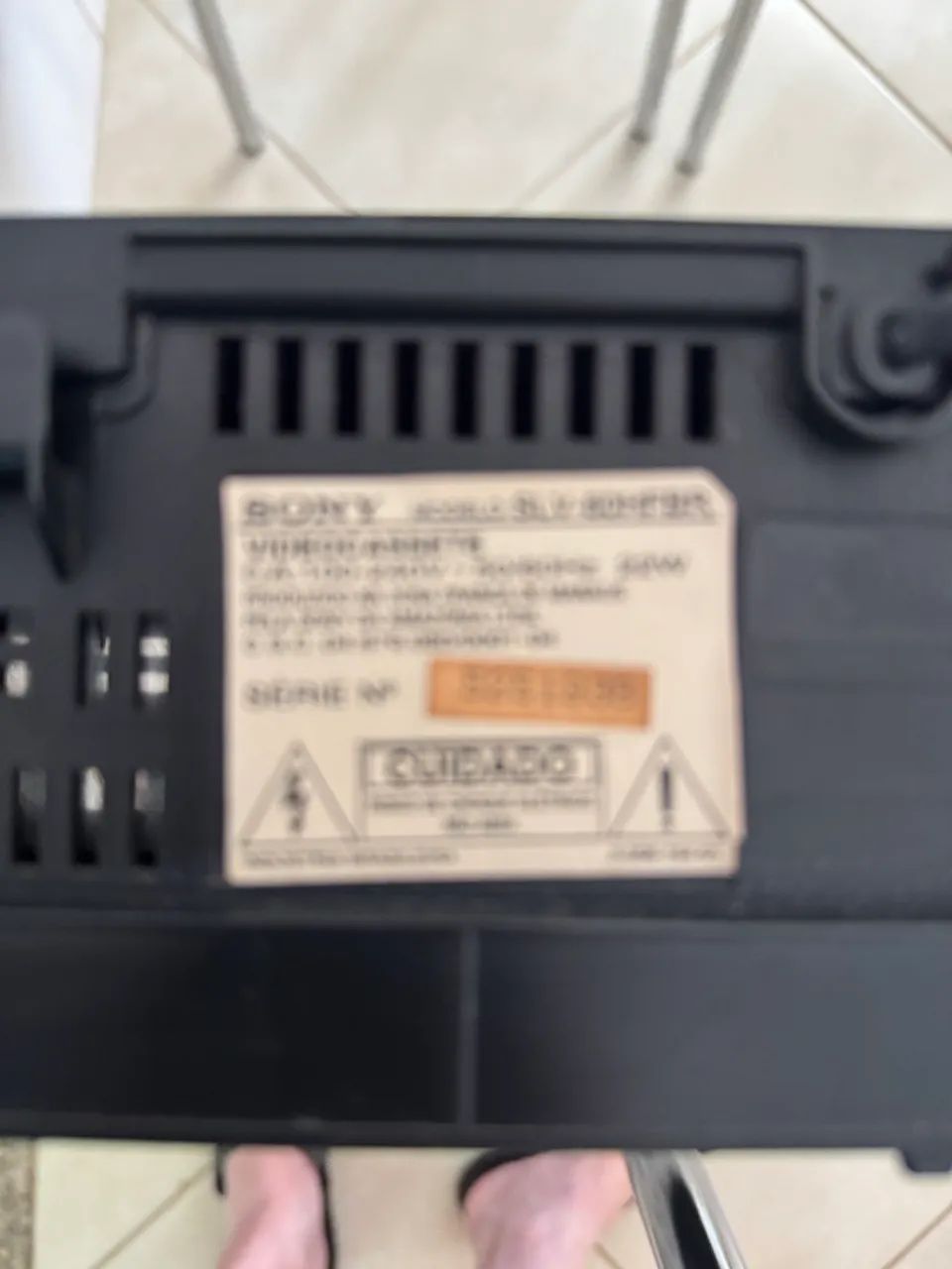 Vídeo Cassete Sony  (Com Defeito) - Foto 3