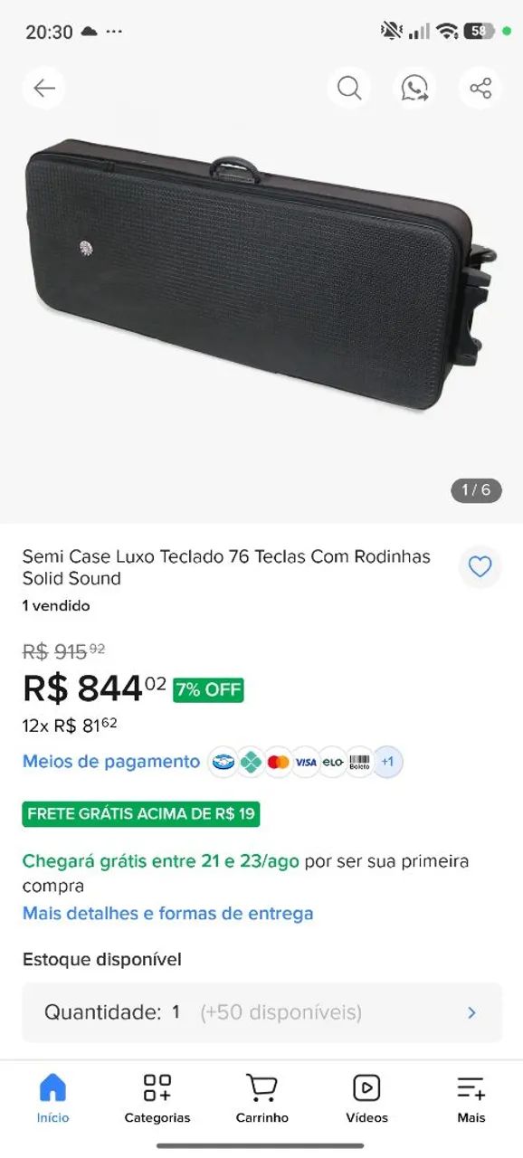 CASE SOUND MUITO REFORÇADO  - Foto 4