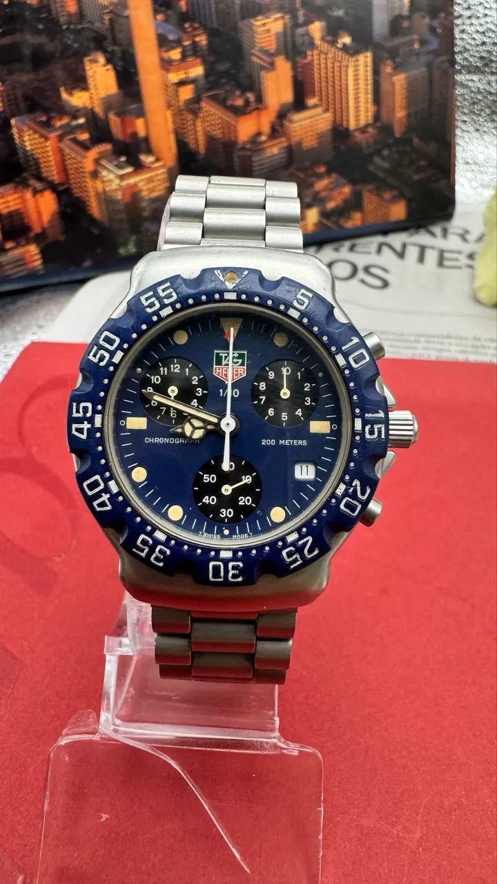 Relógio TAG Heuer Formula 1 Cronógrafo Original - Ref. CA1210-RO
