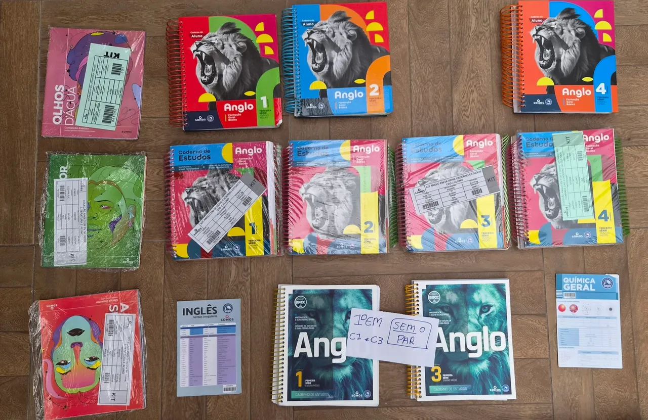 Material ANGLO completo para vestibular - Foto 2