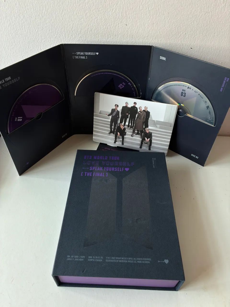 BTS LOVE YOUSELF SPEAK YOURSELF THE FINAL DVD BLU-RAY K-POP BTS - Foto 2