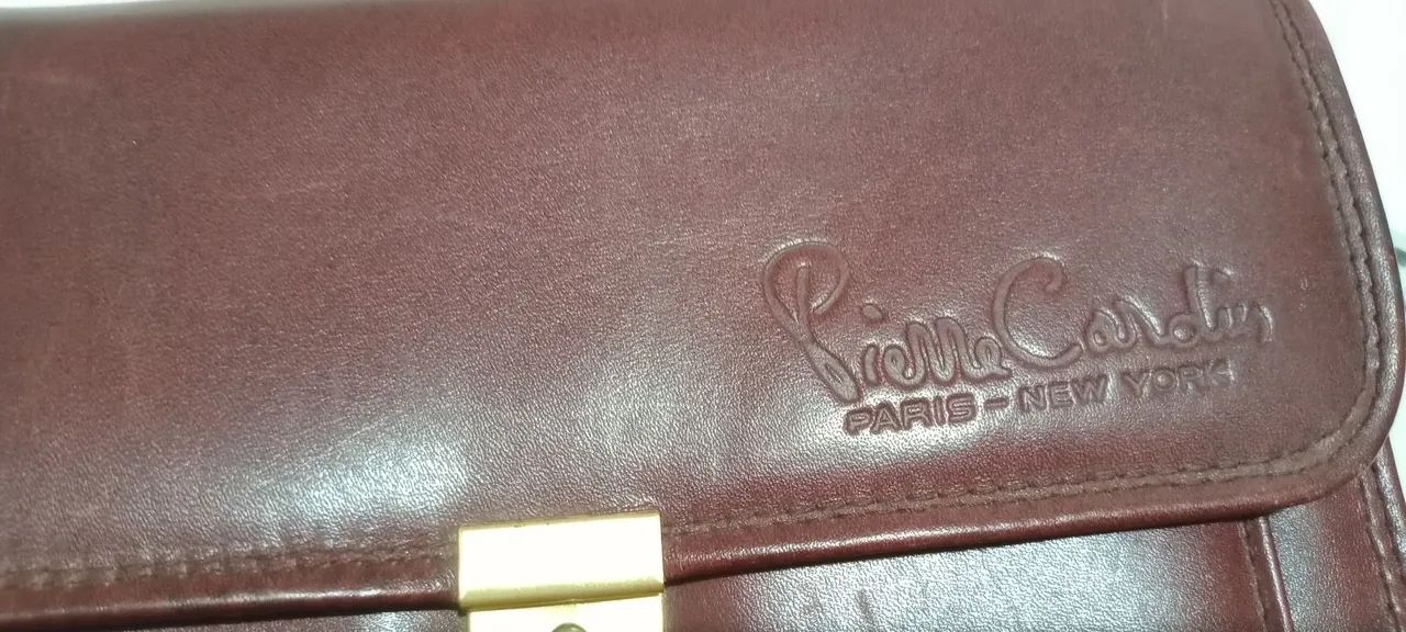 Bolsa de mão masculina de couro - Foto 2