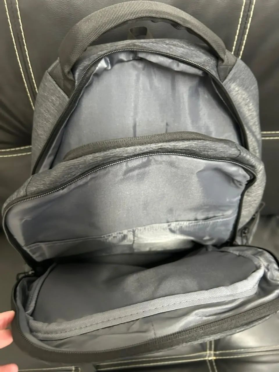 Mochila Playstation e notebook 17" personalizada de nylon impermeável - nova nunca usada - Foto 3