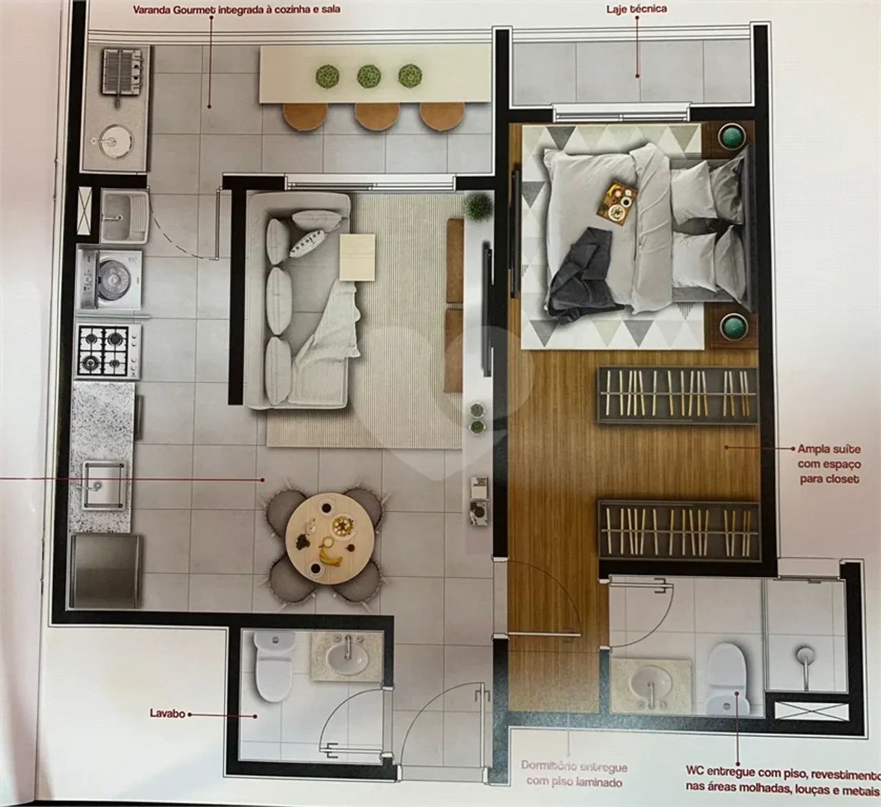 Apartamento com 1 quartos à venda em Nova gardênia - SP - Foto 4