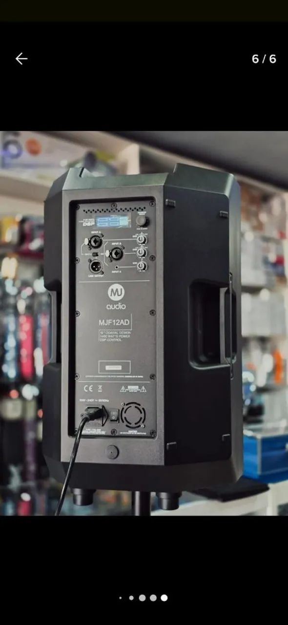 Caixa de som Mj áudio MJF 12Ad 1400W - Foto 2