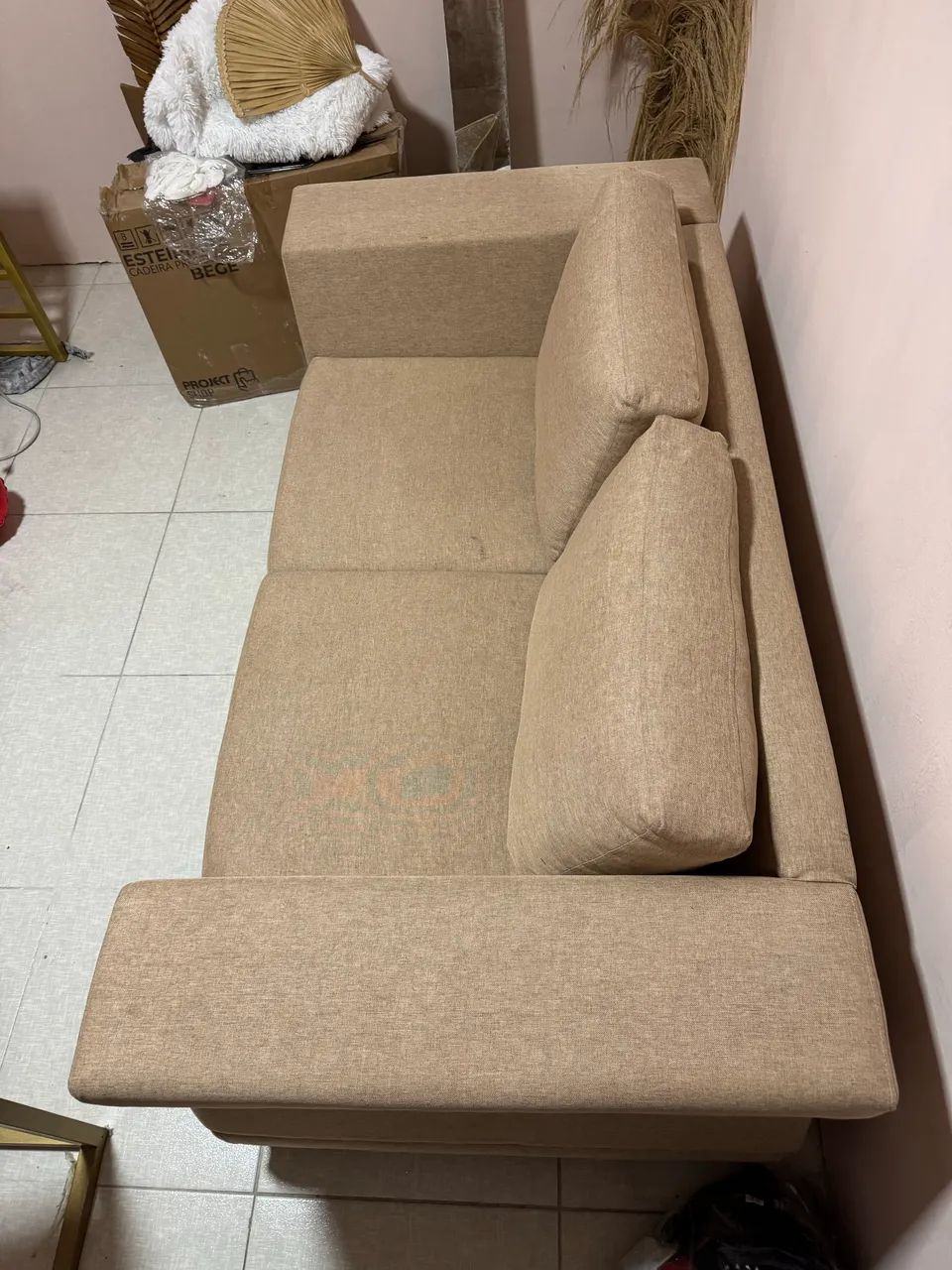 Sofá novo da Jacauna dois lugares lindo - Foto 2