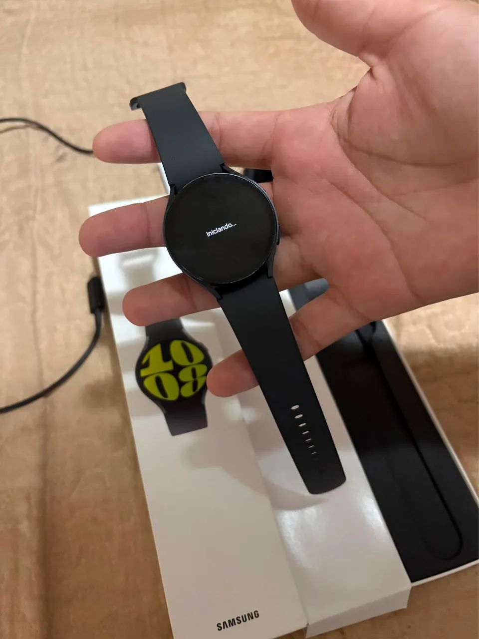 Galaxy Whatch 6 - muito novo - caixa e nota  - Foto 2