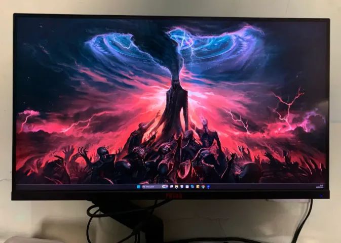 Monitor gamer 4K IPS 144Hz 28pol (troco em RTX)