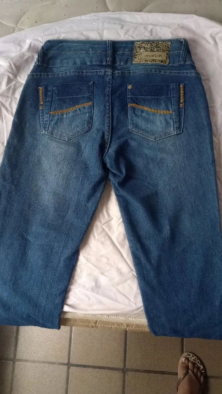 Calça jeans feminina  - Foto 2