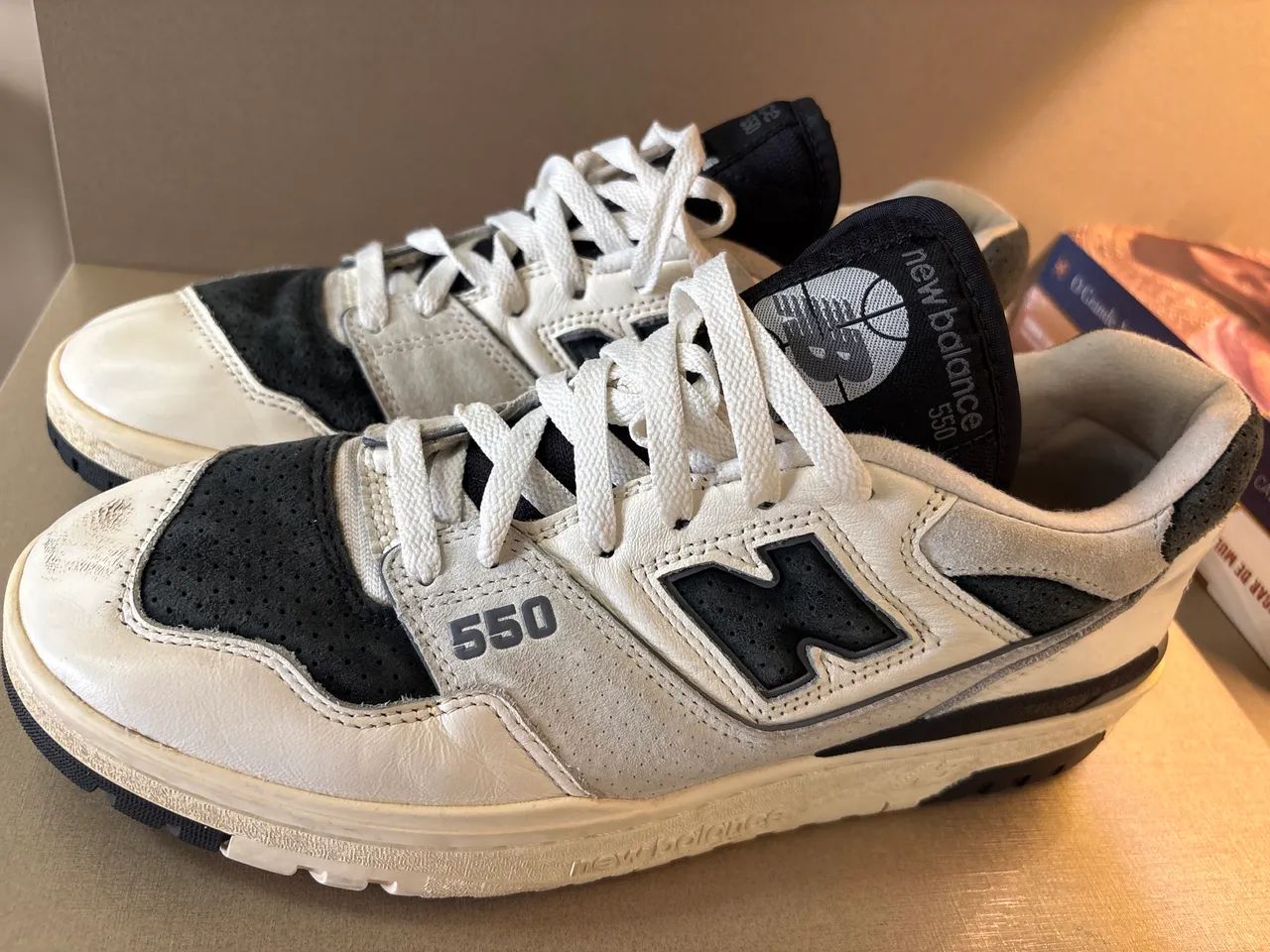 Tênis branco new balance 550 - número 43 - Foto 3
