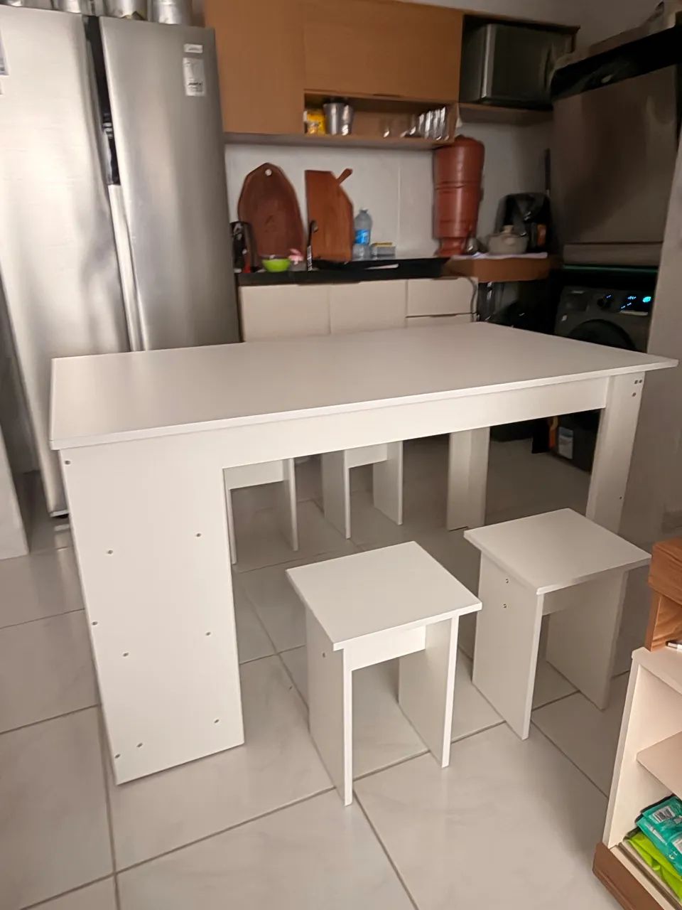 Mesa NOVA Nichos/bancos R$600 passo cartão - Foto 2