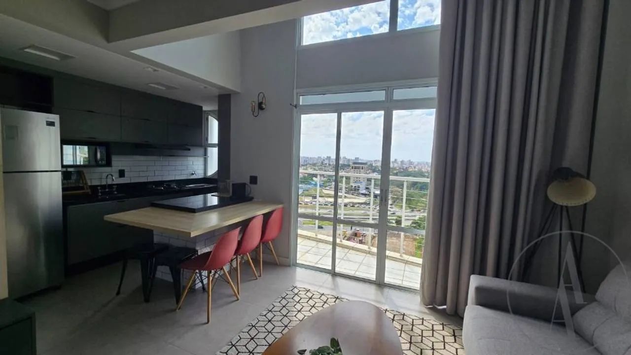 Apartamento Loft mobiliado e decorado para aluguel - Campolim - Sorocaba - Foto 3