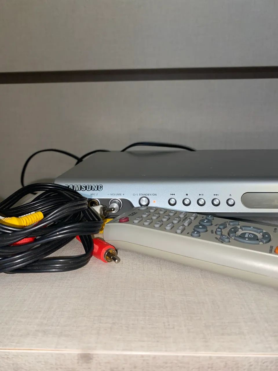DVD Player Samsung + Cabos - Funcionando - Foto 3